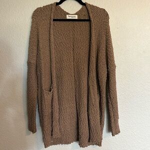 Open Front Oversized Cardigan